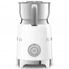 Уред за разпенване на мляко Smeg MFF11WHEU, 500 W, 600 мл, 8 програми, Подвижна кана, Автоматично изключване, Бял