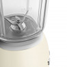 Блендер Smeg BLF03CREU, 800W, 1.5 л, 18000 об/мин, 4 програми, 4 скорости + Пулс, Неръждаема стомана, Крема