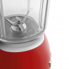 Блендер Smeg BLF03RDEU, 800W, 1.5 л, 18000 об/мин, 4 програми, 4 скорости + Пулс, Неръждаема стомана, Червен