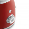 Блендер Smeg BLF03RDEU, 800W, 1.5 л, 18000 об/мин, 4 програми, 4 скорости + Пулс, Неръждаема стомана, Червен