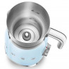 Уред за разпенване на мляко Smeg MFF11PBEU, 500 W, 600 мл, 8 програми, Подвижна кана, Автоматично изключване, Пастелно Синьо