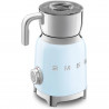 Уред за разпенване на мляко Smeg MFF11PBEU, 500 W, 600 мл, 8 програми, Подвижна кана, Автоматично изключване, Пастелно Синьо