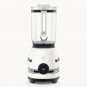 Блендер Smeg Porsche BLF03PCWEU, 800W, 1.5 л, 18000 об/мин, 4 програми, 4 скорости + Пулс, Неръждаема стомана, Бял