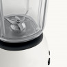 Блендер Smeg Porsche BLF03PCWEU, 800W, 1.5 л, 18000 об/мин, 4 програми, 4 скорости + Пулс, Неръждаема стомана, Бял