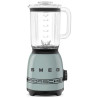 Блендер Smeg Porsche BLF03PSGEU, 800W, 1.5 л, 18000 об/мин, 4 програми, 4 скорости + Пулс, Неръждаема стомана, Зелен