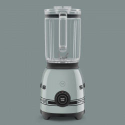 Блендер Smeg Porsche BLF03PSGEU, 800W, 1.5 л, 18000 об/мин, 4 програми, 4 скорости + Пулс, Неръждаема стомана, Зелен