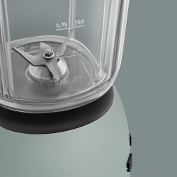 Блендер Smeg Porsche BLF03PSGEU, 800W, 1.5 л, 18000 об/мин, 4 програми, 4 скорости + Пулс, Неръждаема стомана, Зелен