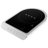 Преносим индукционен котлон Smeg PIC01WHMEU, 2100 W, Керамично стъкло, Бял мат