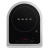 Преносим индукционен котлон Smeg PIC01WHMEU, 2100 W, Керамично стъкло, Бял мат