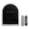 Преносим индукционен котлон Smeg PIC01EGMEU, 2100 W, Керамично стъкло, Изумрудено зелено