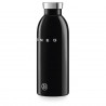 Термо бутилка SMEG Clima 50's Style WBF01BL, 500 мл, Херметично затваряне, Двустенна, Неръждаема стомана 18/8, Черен