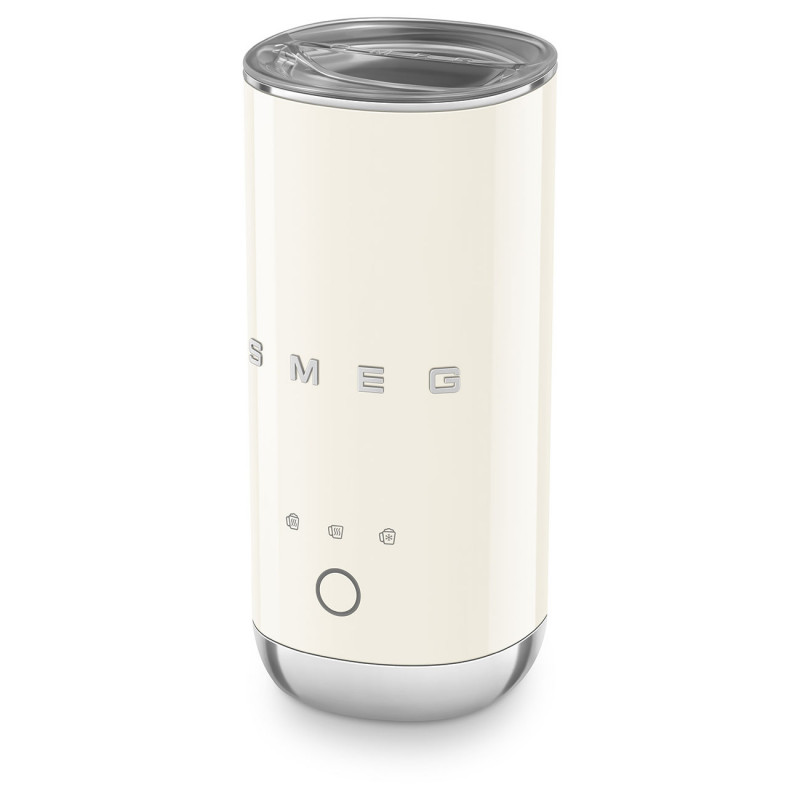 Уред за разпенване на мляко Smeg MFF02CREU 50's Style, 500W, 60 мл, Крем