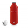 Термо бутилка SMEG Clima 50's Style WBF01RD, 500 мл, Херметично затваряне, Двустенна, Неръждаема стомана 18/8, Червен