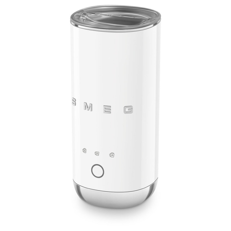 Уред за разпенване на мляко Smeg MFF02CREU 50's Style, 500W, 60 мл, Бял