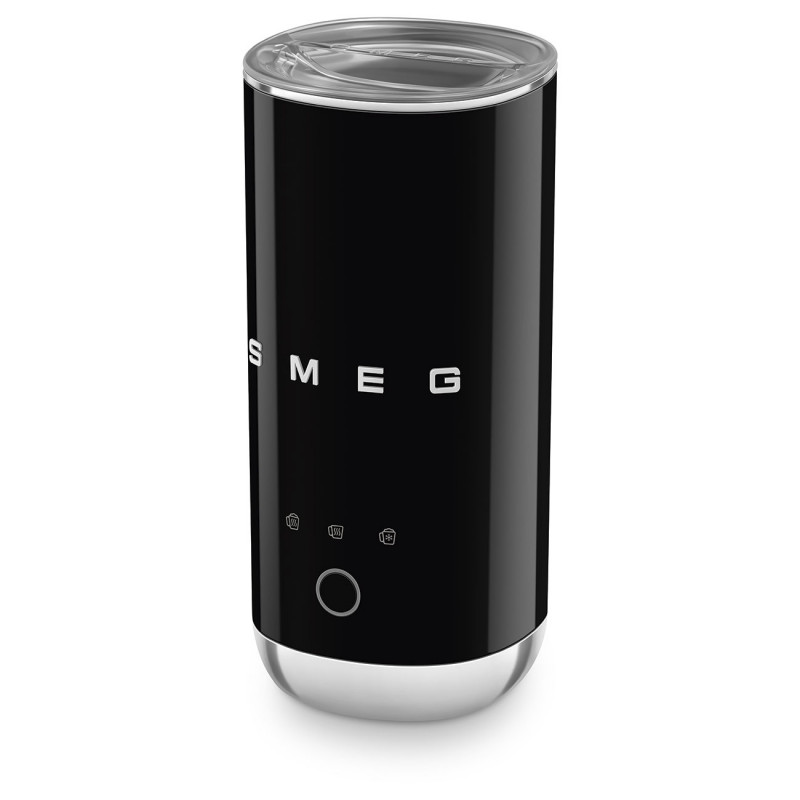 Уред за разпенване на мляко Smeg MFF02BLEU 50's Style, 500W, 60 мл, Черен