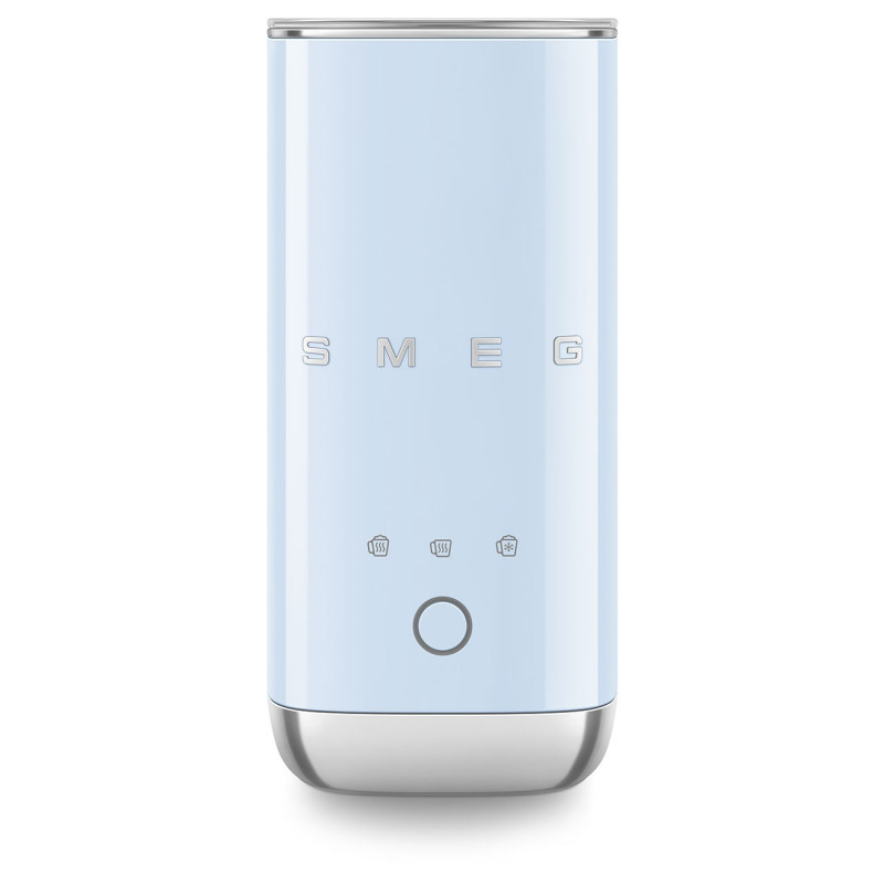 Уред за разпенване на мляко Smeg MFF02PBEU 50's Style, 500W, 60 мл, Пастелно син