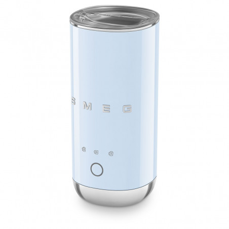 Уред за разпенване на мляко Smeg MFF02PBEU 50's Style, 500W, 60 мл, Пастелно син