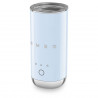 Уред за разпенване на мляко Smeg MFF02PBEU 50's Style, 500W, 60 мл, Пастелно син