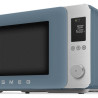 Комбинирана микровълнова фурна с горещ въздух SMEG Collezione MOC02SBMEU, 900W, 27 л, 25 програми, Плавно затваряне, Индивидуални настройки, Син