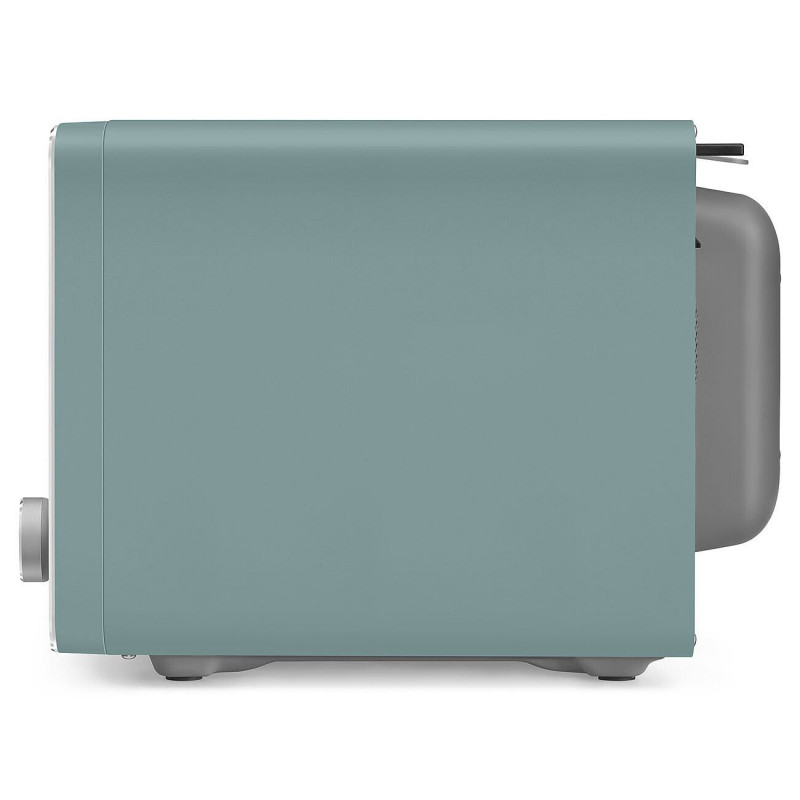 Комбинирана микровълнова фурна с горещ въздух SMEG Collezione MOC02EGMEU, 900W, 27 л, 25 програми, Плавно затваряне, Индивидуални настройки, Зелен