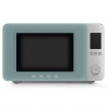 Комбинирана микровълнова фурна с горещ въздух SMEG Collezione MOC02EGMEU, 900W, 27 л, 25 програми, Плавно затваряне, Индивидуални настройки, Зелен