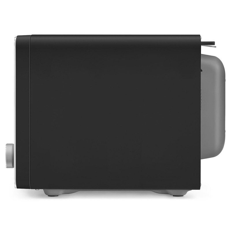 Комбинирана микровълнова фурна с горещ въздух SMEG Collezione MOC02BLMEU, 900W, 27 л, 25 програми, Плавно затваряне, Индивидуални настройки, Черен мат