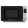 Комбинирана микровълнова фурна с горещ въздух SMEG Collezione MOC02BLMEU, 900W, 27 л, 25 програми, Плавно затваряне, Индивидуални настройки, Черен мат