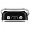 Многофункционален грил SMEG 50's Style MGF01BLEU, 2100W, 60-230°C, 3 програми, Керамично покритие, Тава за отцеждане, Звуков сигнал, Таймер, Черен