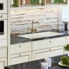 Смесител за кухня SMEG Coloniale MIR6O-2, 5 bar, Единична команда, 360° чучур, Аератор, Месинг