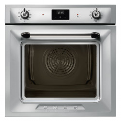 Фурна за вграждане Smeg SOP6900TX, 3000W, 68 л, Клас A, 9 функции и 5 нива на готвене, Самопочистване, Таймер, 30-280C, Инокс