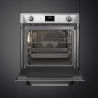 Фурна за вграждане Smeg SOP6900TX, 3000W, 68 л, Клас A, 9 функции и 5 нива на готвене, Самопочистване, Таймер, 30-280C, Инокс