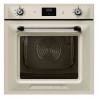 Фурна за вграждане Smeg SOP6900TP, 3000W, 68 л, Клас A, 9 функции и 5 нива на готвене, Самопочистване, Таймер, 30-280C, Крема