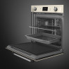 Фурна за вграждане Smeg SOP6900TP, 3000W, 68 л, Клас A, 9 функции и 5 нива на готвене, Самопочистване, Таймер, 30-280C, Крема