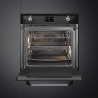 Фурна за вграждане Smeg SOP6902S2PN, 3000W, 68 л, Клас A++, 12 функции и 5 нива на готвене, Готвене чрез Комбинирана пара, Самопочистване, Таймер, 30-280C, Черен