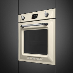 Фурна за вграждане Smeg SOP6902S2PP, 3000W, 68 л, Клас A++, 12 функции и 5 нива на готвене, Готвене чрез Комбинирана пара, Самопочистване, Таймер, 30-280C, Крема