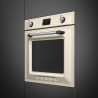 Фурна за вграждане Smeg SOP6902S2PP, 3000W, 68 л, Клас A++, 12 функции и 5 нива на готвене, Готвене чрез Комбинирана пара, Самопочистване, Таймер, 30-280C, Крема