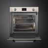 Фурна за вграждане Smeg SOP6902S2PP, 3000W, 68 л, Клас A++, 12 функции и 5 нива на готвене, Готвене чрез Комбинирана пара, Самопочистване, Таймер, 30-280C, Крема