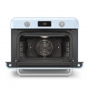 Мини фурна с комбинирана пара Smeg COF01PBEU, 1800 W, 10 функции, LCD дисплей, 40-230C, Пастелно синя