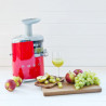 Сокоизстисквачка Smeg SJF01RDEU, 150W, 500 мл, Обратно въртене, Контейнер за отпадъци 1.6 л, Червен