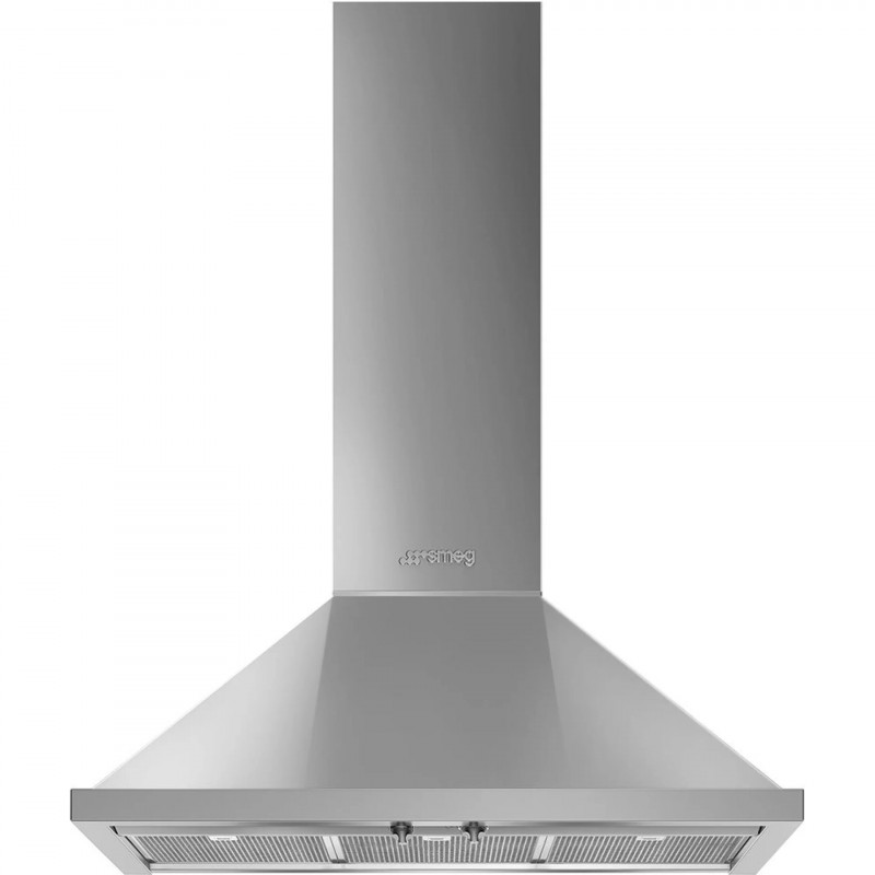 Абсорбатор SMEG Portofino KPF9X, 275W, А+, 781 м3/ч, 3 скорости, 3 филтъра, Антивъзвръщателен клапан, LED, Инокс