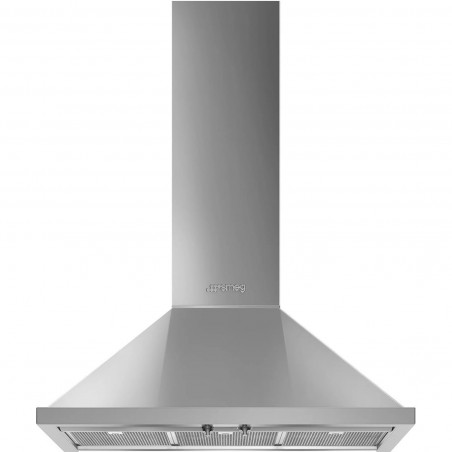 Абсорбатор SMEG Portofino KPF9X, 275W, А+, 781 м3/ч, 3 скорости, 3 филтъра, Антивъзвръщателен клапан, LED, Инокс