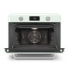 Мини фурна с комбинирана пара Smeg COF01PGEU, 1800 W, 10 функции, LCD дисплей, 40-230C, Пастелно зелена