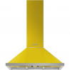 Абсорбатор SMEG Portofino KPF9YW, 275W, А+, 781 м3/ч, 3 скорости, 3 филтъра, Антивъзвръщателен клапан, Инокс, LED, Жълт