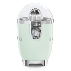 Електрическа цитрус преса Smeg CJF11PGEU, 70 W, Антикапкова система, Противоплъзгаща се основа, Пастелно зелен