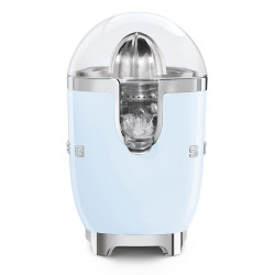 Електрическа цитрус преса Smeg CJF11PBEU, 70 W, Антикапкова система, Противоплъзгаща се основа, Пастелно син