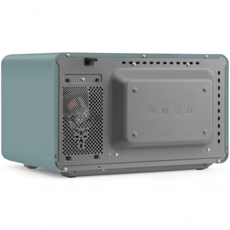 Микровълнова фурна с грил 4в1 SMEG Collezione MOC01EGMEU, 1900W, 29 л, 18 програми, Плавно затваряне, Звуков сигнал, LCD, Зелен