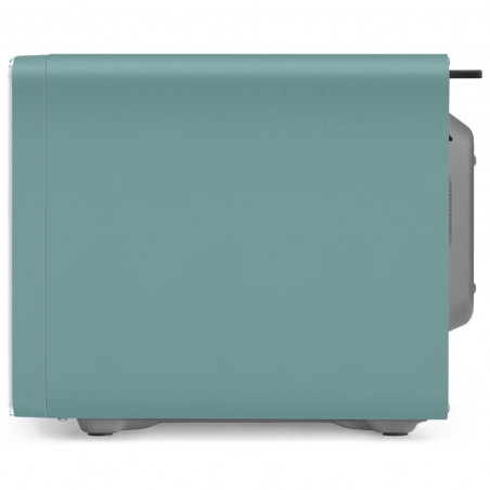 Микровълнова фурна с грил 4в1 SMEG Collezione MOC01EGMEU, 1900W, 29 л, 18 програми, Плавно затваряне, Звуков сигнал, LCD, Зелен
