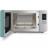 Микровълнова фурна с грил 4в1 SMEG Collezione MOC01EGMEU, 1900W, 29 л, 18 програми, Плавно затваряне, Звуков сигнал, LCD, Зелен