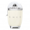 Електрическа цитрус преса Smeg CJF11CREU, 70 W, Антикапкова система, Противоплъзгаща се основа, Крема