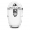 Електрическа цитрус преса Smeg CJF11WHEU, 70 W, Антикапкова система, Противоплъзгаща се основа, Бял